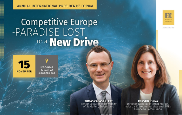 IEDC - Annual International Presidents' Forum | 15. November