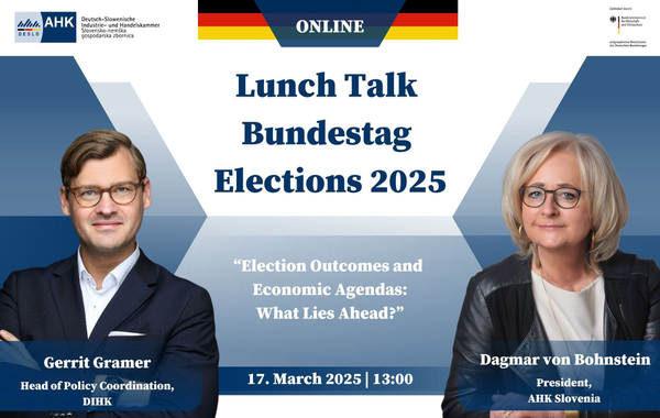 Online: Lunch Talk Bundestag Elections 2025 | 17. marec